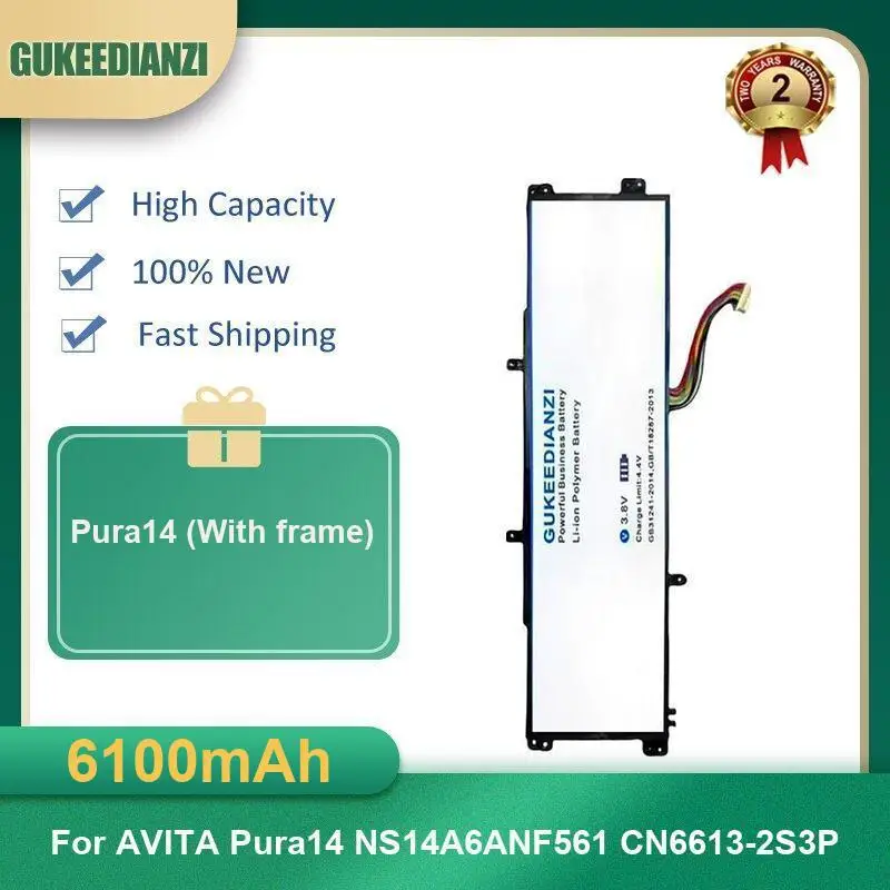Battery For AVITA Pura1 4 NS14A6ANF561 CN6613-2S3P