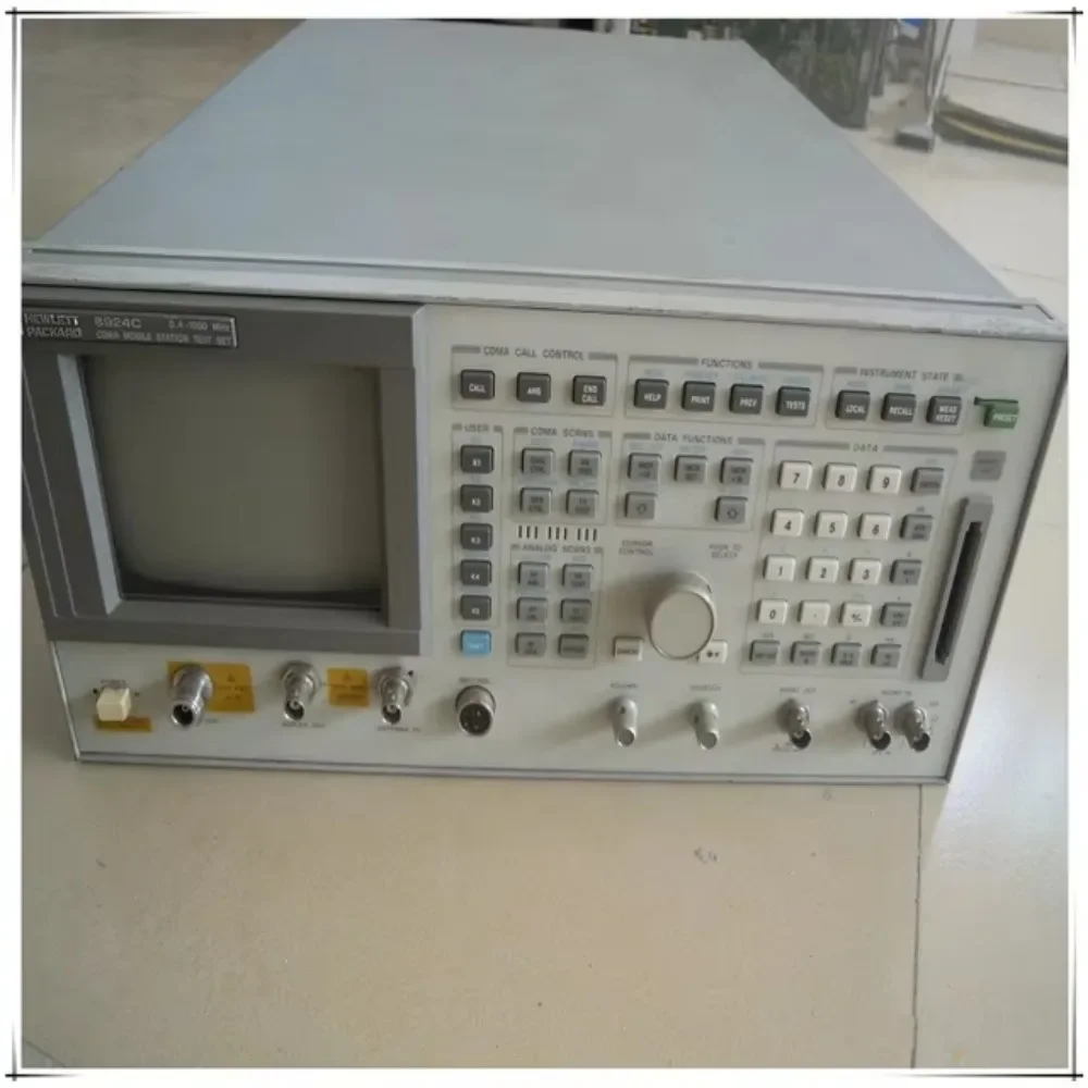 Use Agilent 8924C CDMA tester Agilent HP8924C mobile phone tester