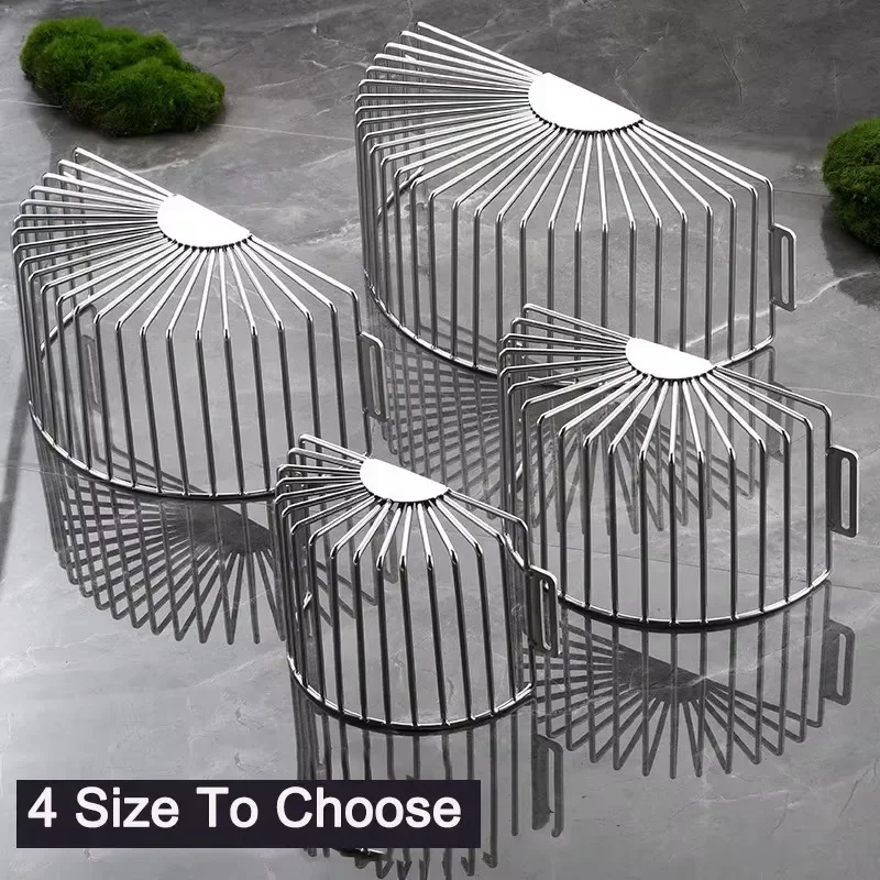 Stainless Steel Wall Side Drain Cover Drainage Grille Filter Screen Anti Mouse Leaf Blocking Rooftop Balcony Floor Drain Cover - view 5