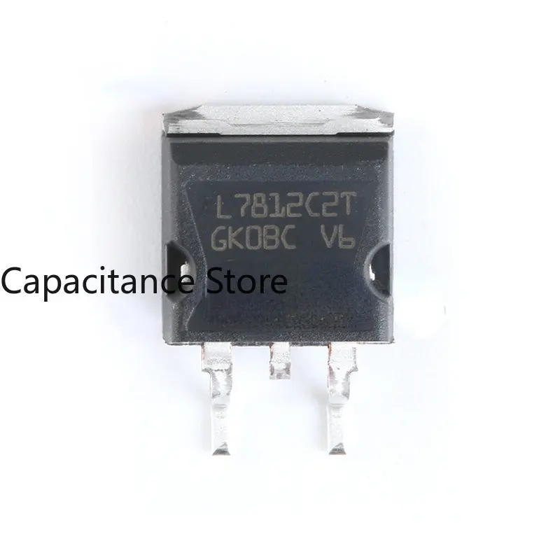 10PCS Original Genuine L7812CD2T-TR TO-263-2 Three Terminal Positive Pole Regulator Linear  Chip