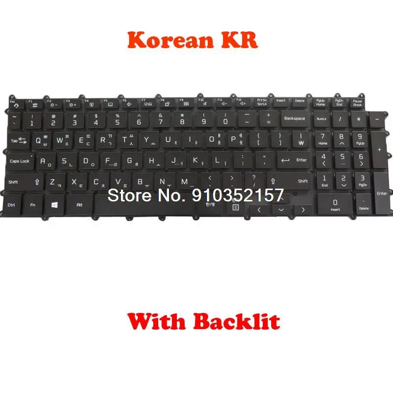 BR JP TW KR Keyboard For LG SG-80340-40A SW8002BU AEW74230416 SG-A4960-XMA SN8002B AEW74230415 SG-B0340-2VA SN8002BU AEW74230414