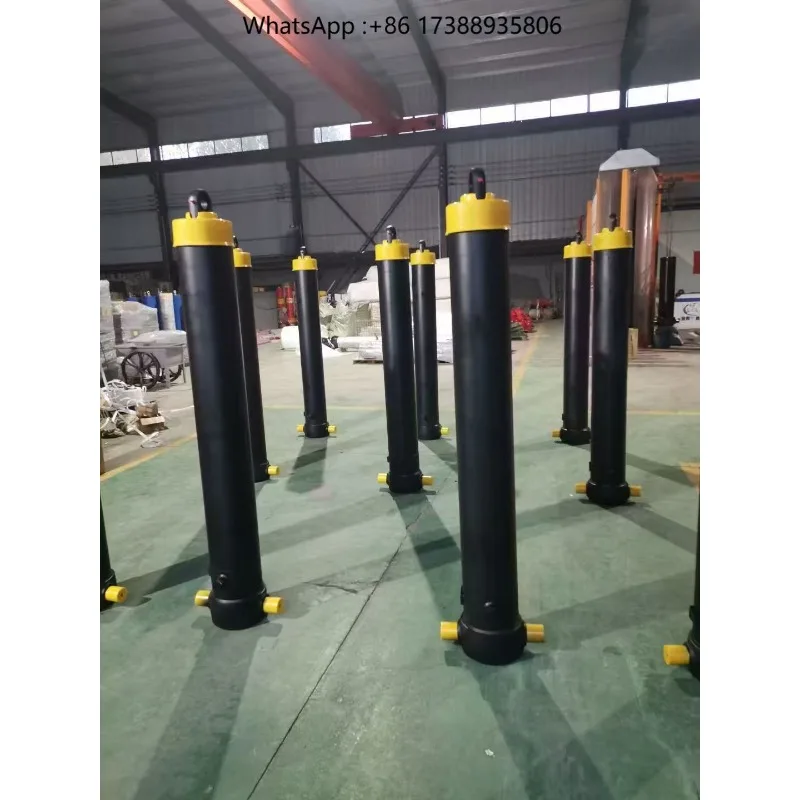 Heavy-duty Single and Double-acting Telescopic Hydraulic Cylinders, Suitable for Dump Truck Trailers, Factory Direct Sales.