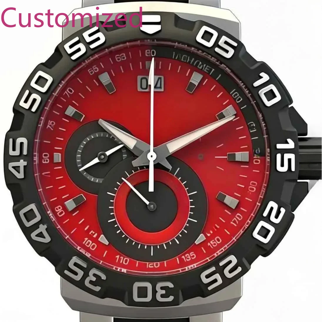 904L Steel Quartz Movement Watch for Men