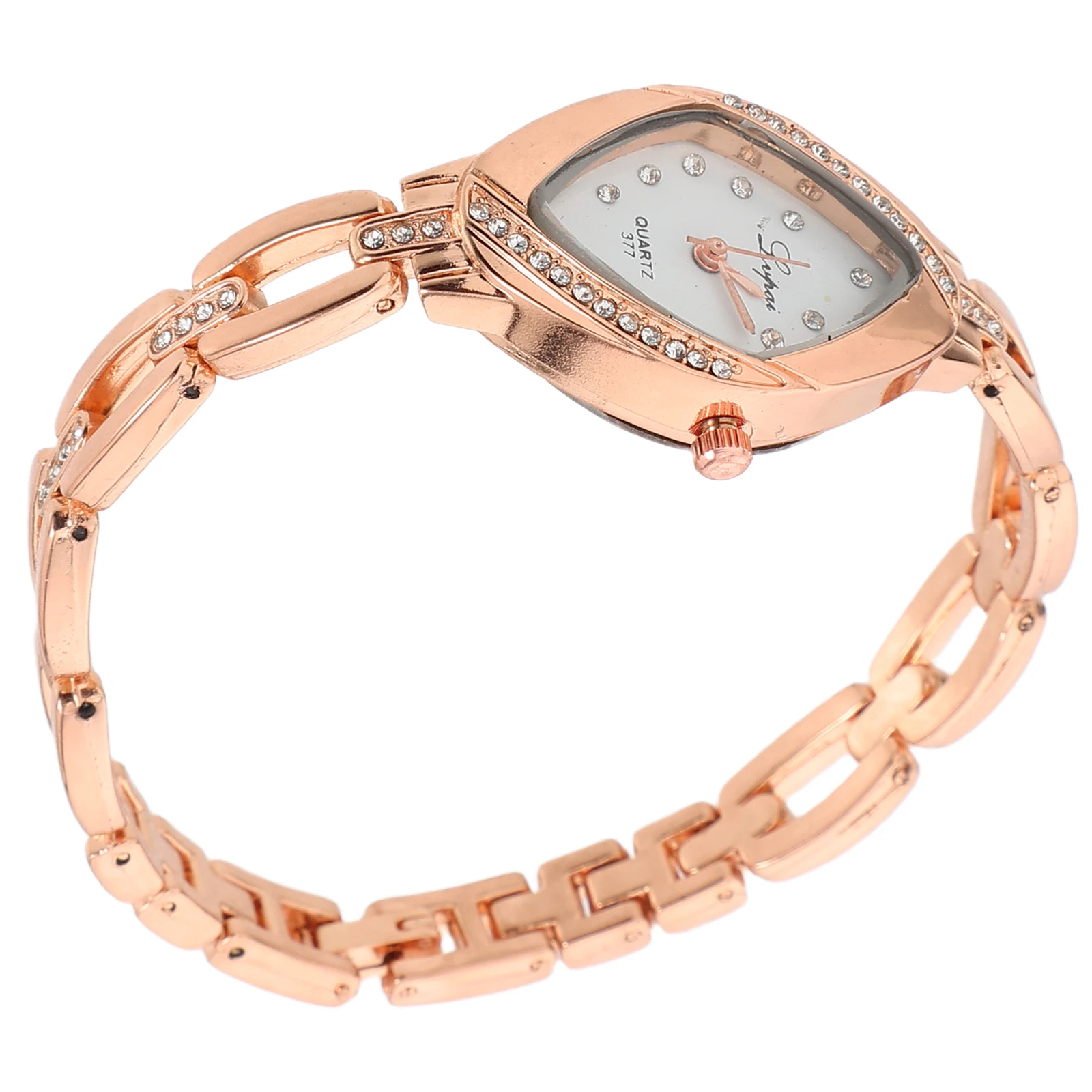 

Diamond Bracelet Watch Women Fashion Quartz Movement Dainty Wrist Decorative Number P128 Christmas Valentine Gift Watches