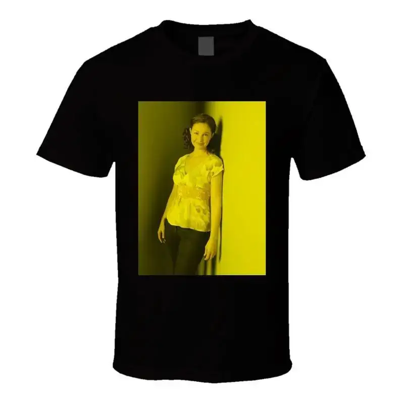 Ashley Judd Celebs Fluorescent Color T Shirt