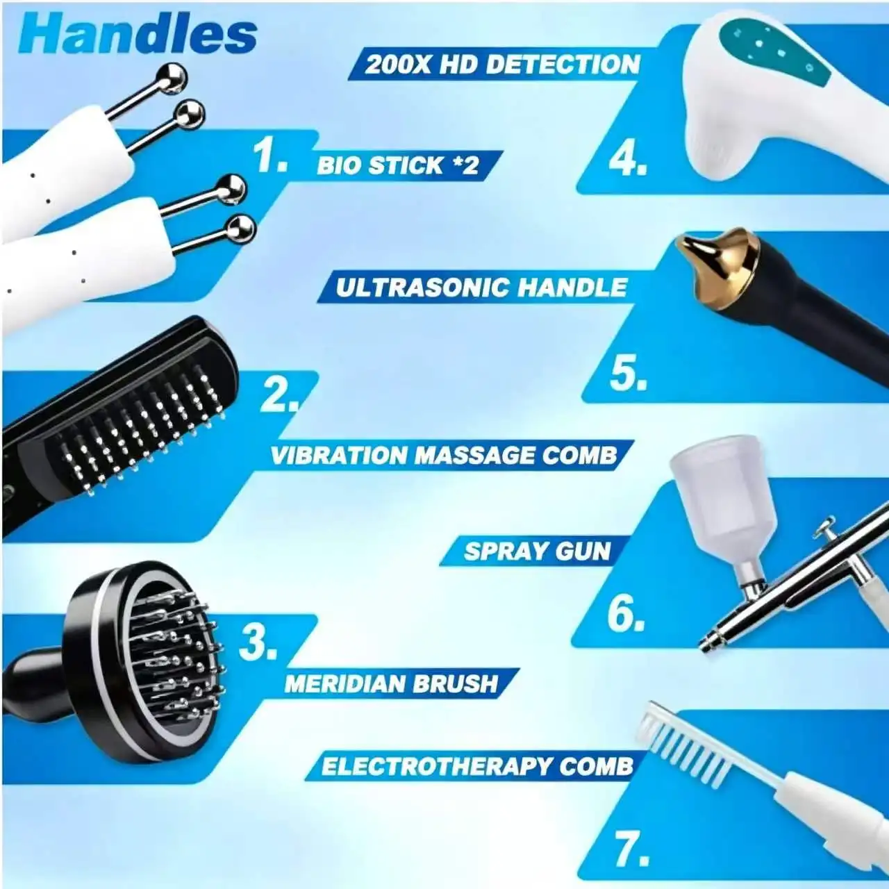 Anti Hair Loss Scalp Hair Follicle Detector, Hair Salon Hair Care Special High-definition Integrated Head Therapy Massage - view 4