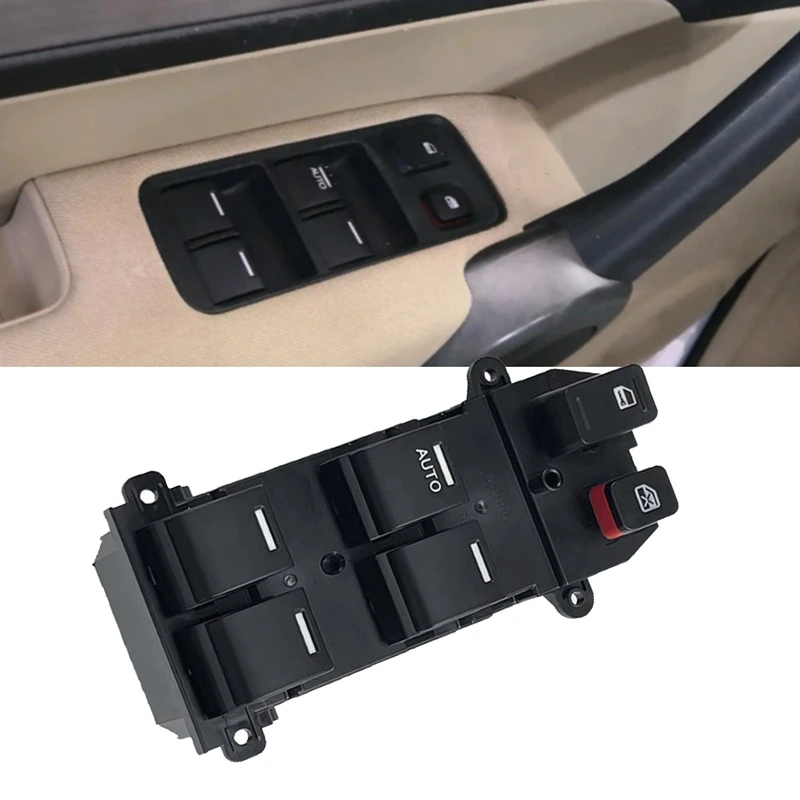 

Car Front Left Driver Side Master Power Window Lift Switch 35750-SWA-K01 For Honda CR-V 2008-2011 LHD