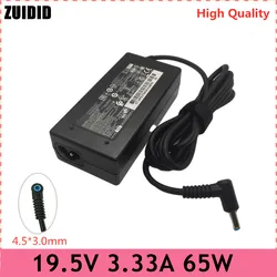 Carregador portátil 19.5V 3.33A 4.5*3.0 milímetros 65W Adaptador de CORRENTE ALTERNADA Para HP 240 245 246 340S 470 348 250 255 256 G2 G7 G3 G4 G5 G7 350 355 G1 G2