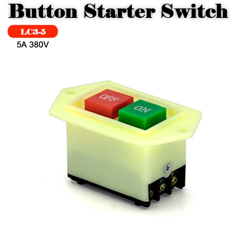 

High-pressure Vehical Washing Machine LC3-5 On -Off Push Button Start Switch 380V 5A
