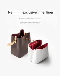 Na  b bucket bag inner Bladder  DuPont paper waterproof lining storage bag support insert  bag organizer  accessories