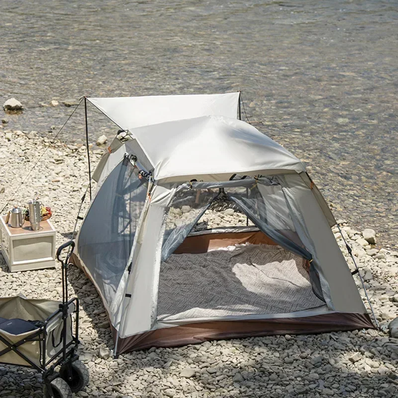 

Camping Tent Outdoor UV Automatic Waterproof Instant Portable Camping Tent Beach Tent UV for Instant Beach Pop Camping Up