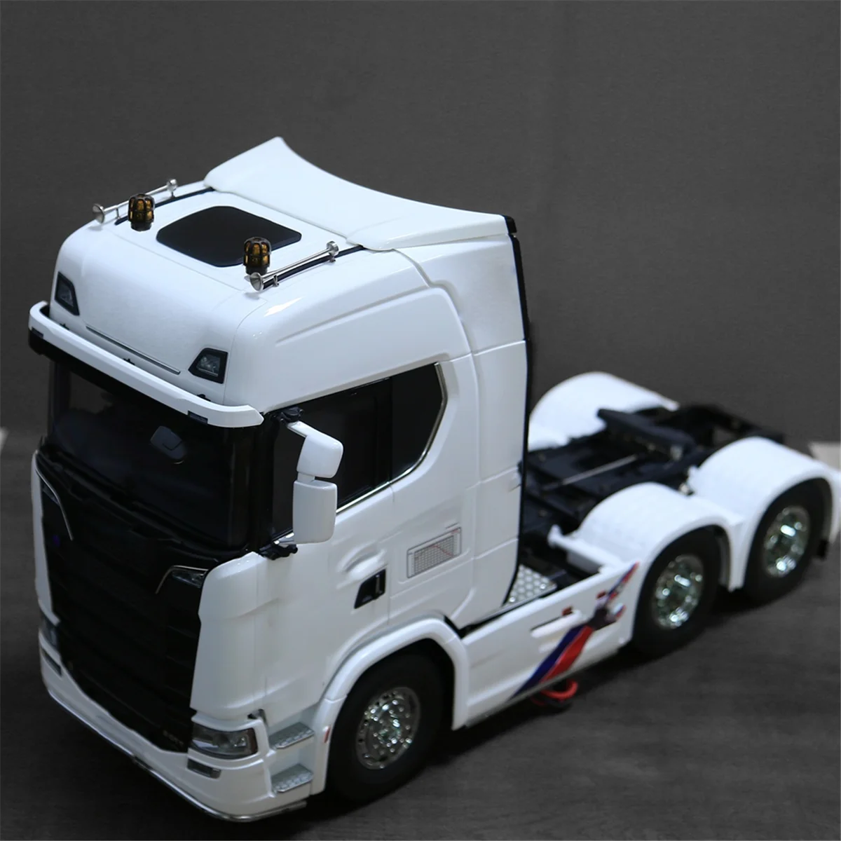 360-stopniowa obrotowa lampa LED do koparki 1/14 Tamiya-RC Truck Trailer Wywrotka Scania-770S Car