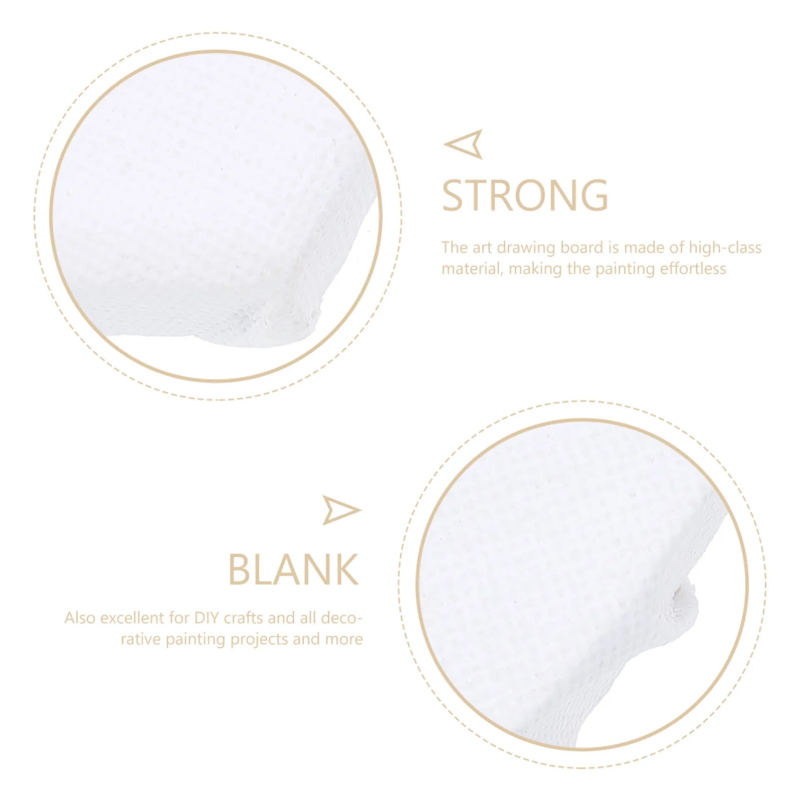 

Набор из 4 холстов для рисования маслом: высококачественные холсты для художников, начинающих и любителей творчества, для рисования и поделок своими руками