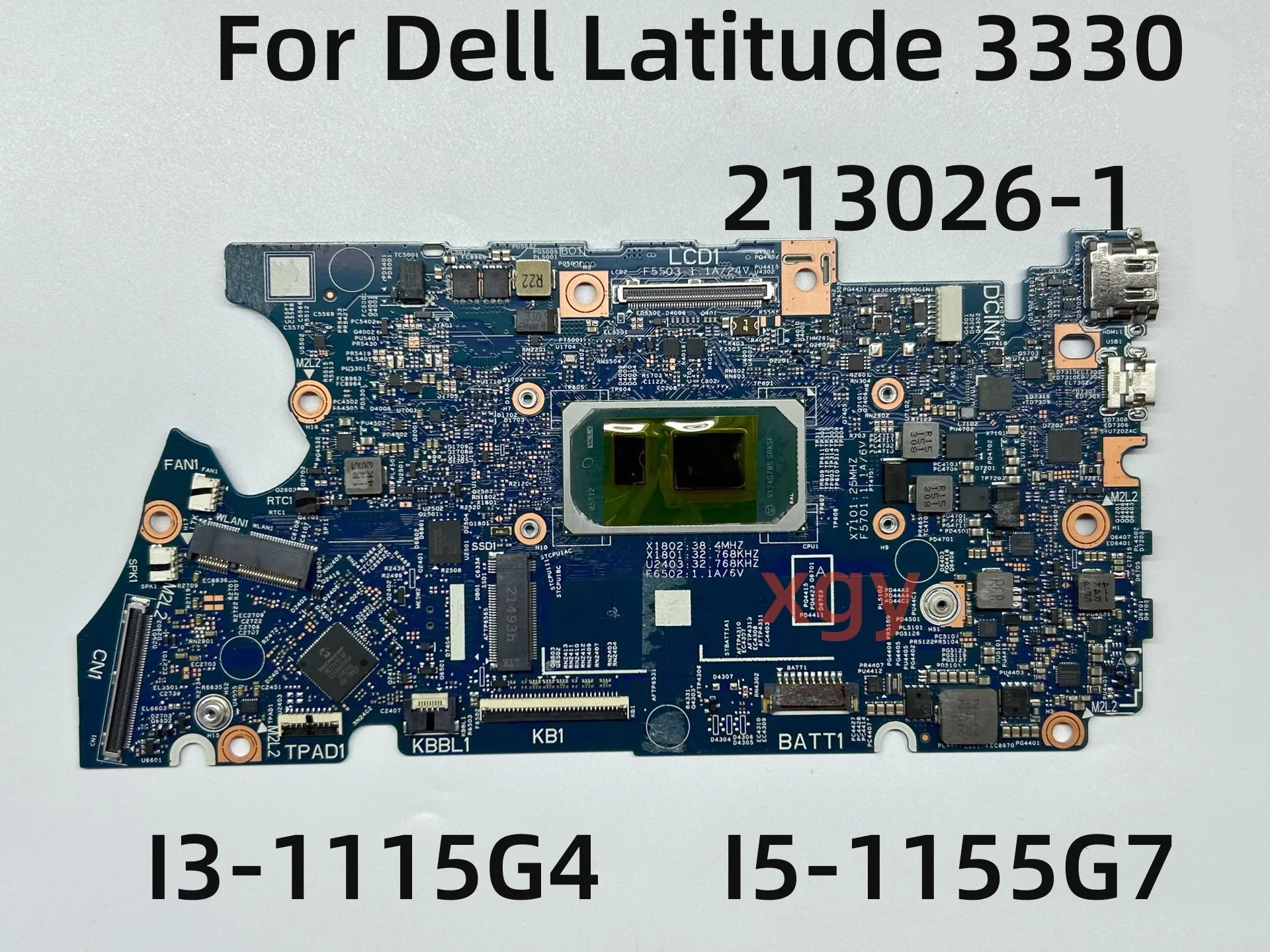 00FH52 213026-1 Mainboard For Dell Latitude 3330 Laptop Motherboard I3-1115G4 / I5-1155G7 RAM: 8GB DDR4 100% Tested Fully OK