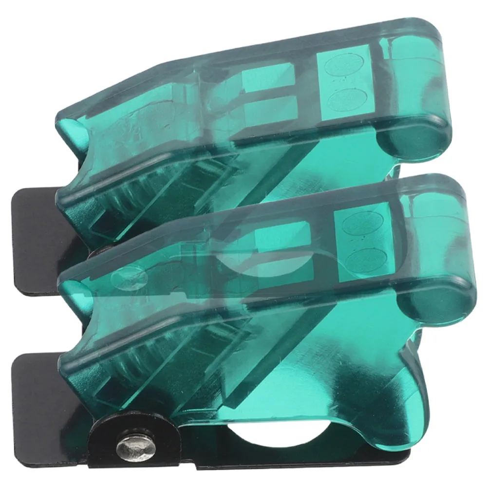 

2pcs Toggle Cover Durable Plastic Water Resistant Protector Electrical Panel Electrical Panel Cover Vintage Guard Plate