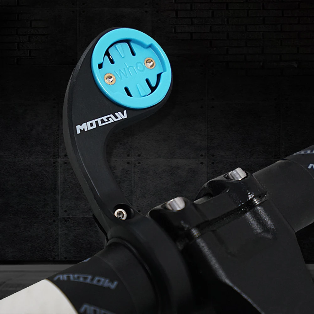 

Bike Computer Mount Adjustable Bicycle Computer Handlebar Mount Out Front Cycling Computer Mount for Garmin/Bryton/Wahoo