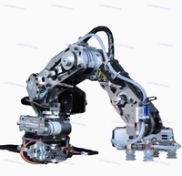 4 Axis Stepping Robotic Arm with Suction Cup Pump Stepper Motor for Arduino 2560 Robot DIY Kit Industrial 4 Dof Metal Model Claw