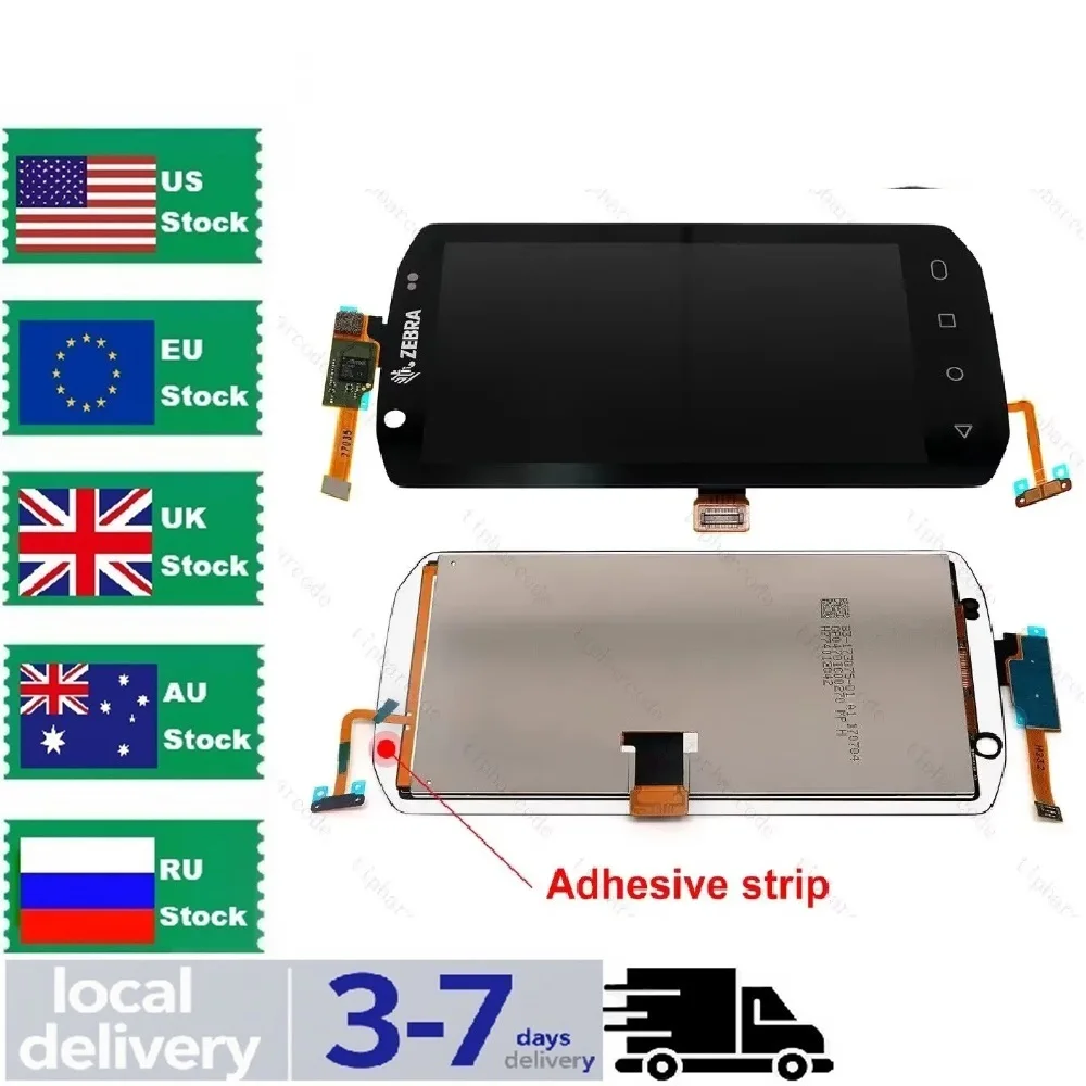 LCD Display and Touch Screen for ZEBRA TC70 TC75 TC72 TC77 TC7X,Android version