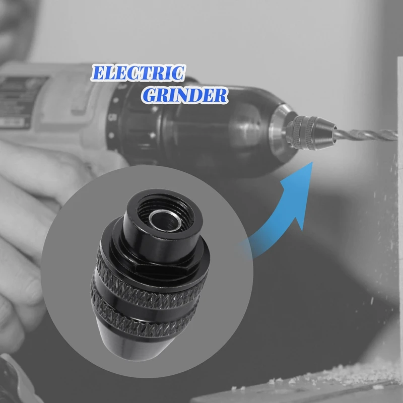 3Pcs Multi Quick Change Keyless Chuck Universele Chuck Vervanging Voor Dremel 4486 Rotary Gereedschap 3000 4000 7700 8200