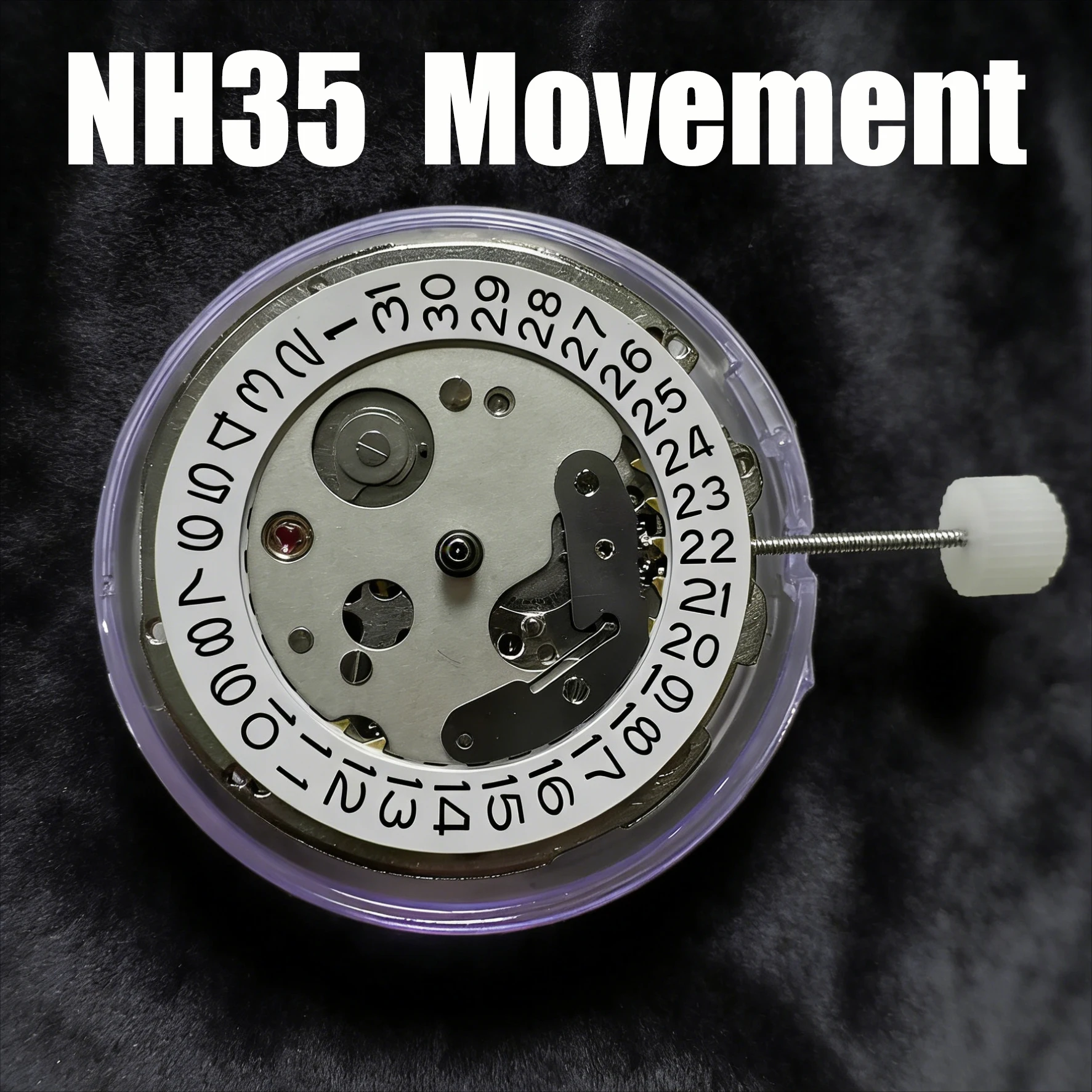

Высокоточный автоматический механический механизм NH35 NH35A, японский механизм для замены, с функцией даты на 3 часа и 3.8 часа, производство Китай