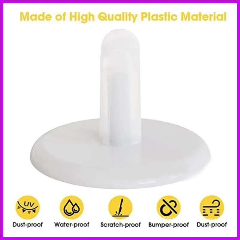 R9CC Durable Car Duck Dashboard Holder Bracket Stand Includes Double-Sided Stickers