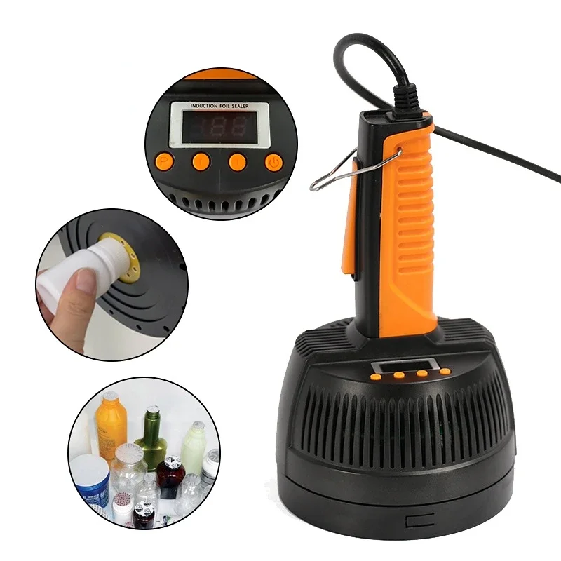 Newly upgraded handheld integrated bottle cap sealing machine electromagnetic induction sealing machine sealing jar top machine