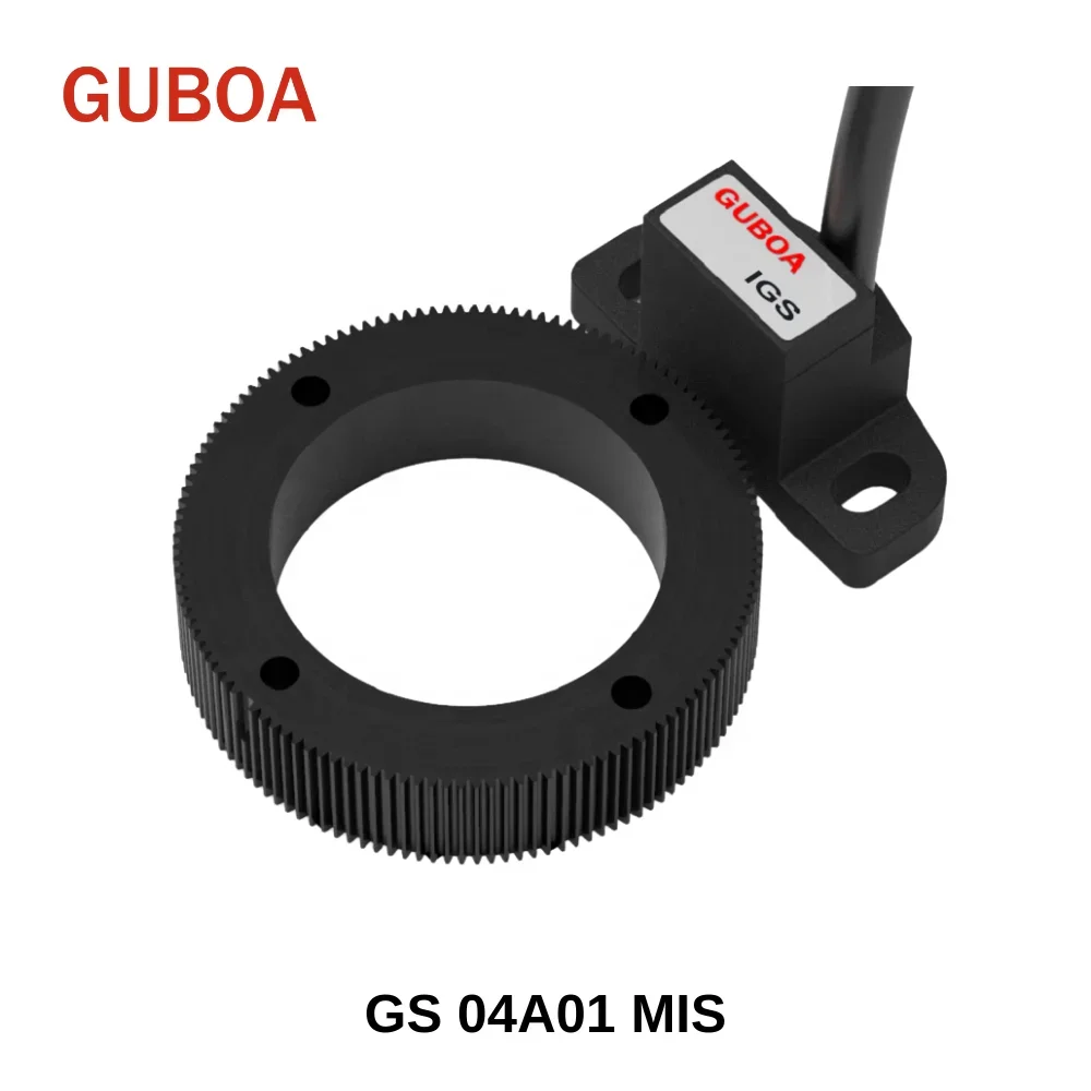 GUBOA GS 04A01 MIS non contact magnetic encoder for CNC lathe motor spindle