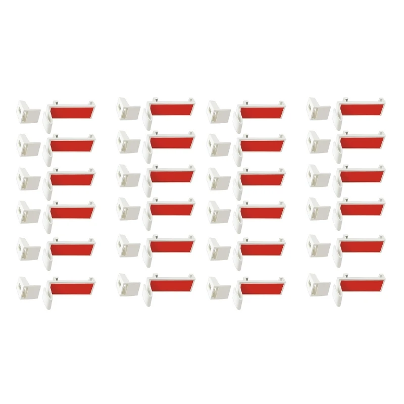 12/24Pcs Roller Blind Fixing Brackets Adjustable Easy Installation Roller Curtain Holder Clamp Window Shade Repair Parts