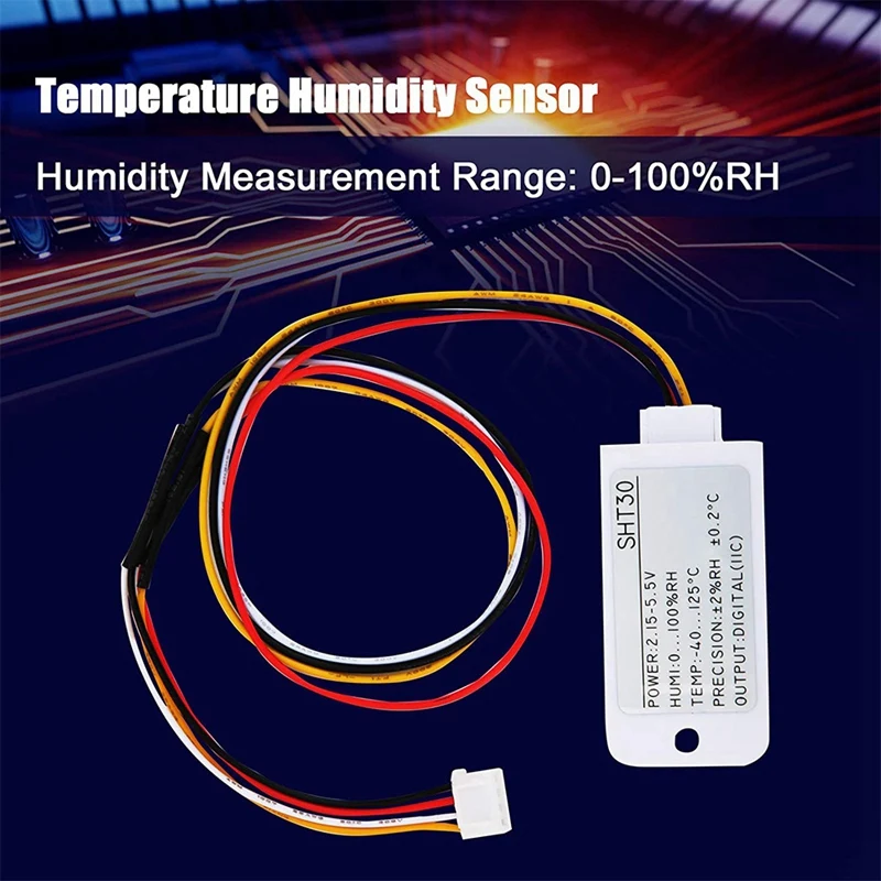 Módulo de Sensor de temperatura y humedad de salida Digital SHT30, interfaz IIC I2C 3,3 V para Arduino DIY