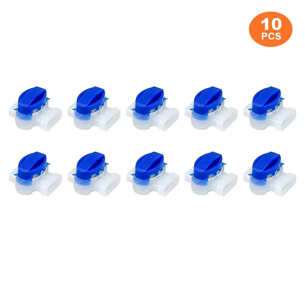 10-100 Stück Roboter-Rasenmäher Kabelverbinder Gel-Verbinder Anschlussklemme 3-polig Elektrische 314 Kabelverbinder Zubehör