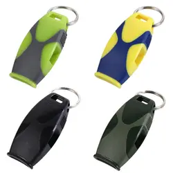 Professional Referee Whistles Cheerleading Tool Classic Bicolor Seedless Whistle Loudest ABS Whistle Handball