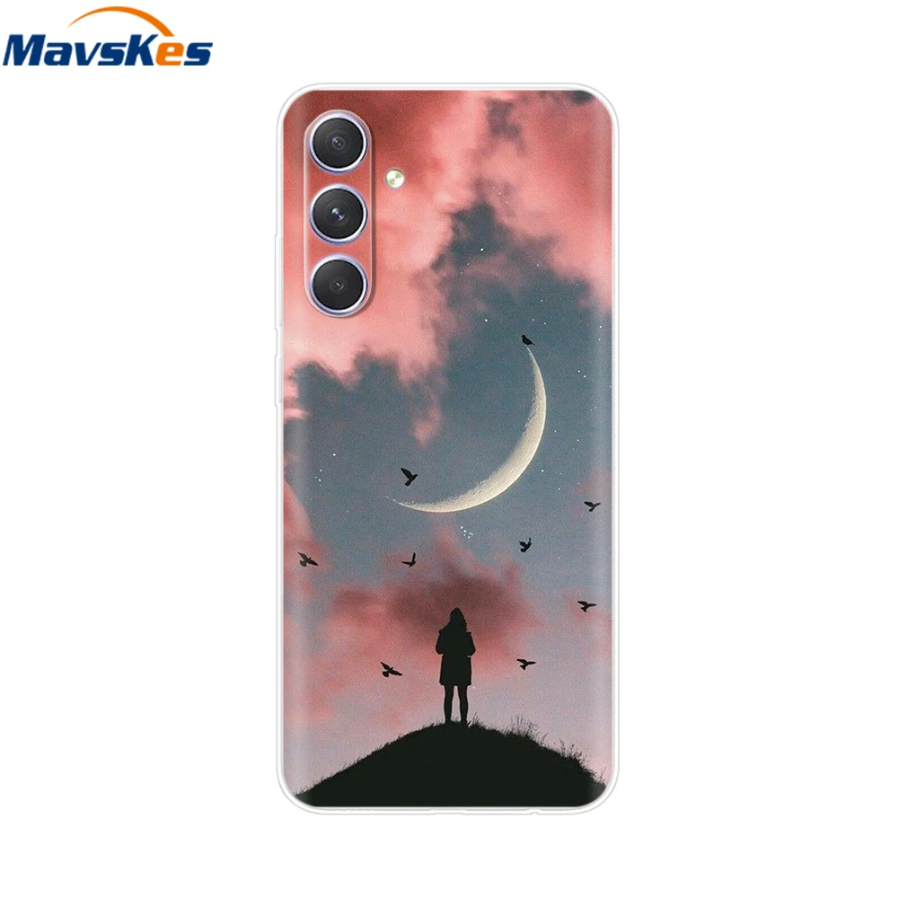 For Coque Samsung Galaxy A15 Case Stylish Painted Cover Shockproof Phone Case for Samsung Galaxy A15 5G A156B Soft TPU Fundas