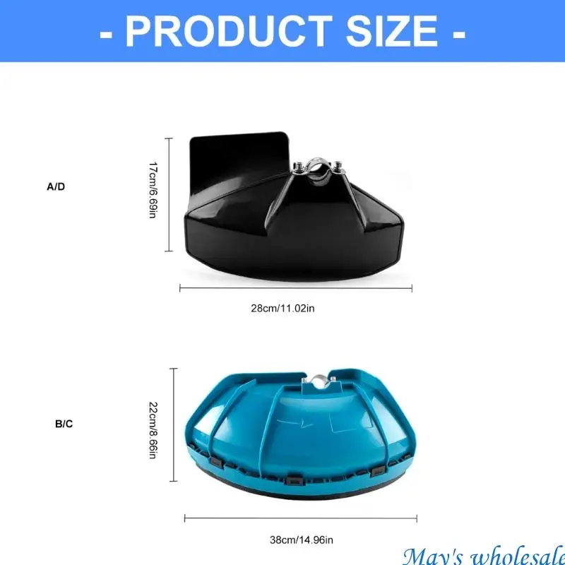 Gói cài đặt đầy đủ Bộ bảo vệ tông đơ làm lệch hướng chuyên nghiệp Thích hợp để bảo trì công cụ ngoài trời mở rộng 448A