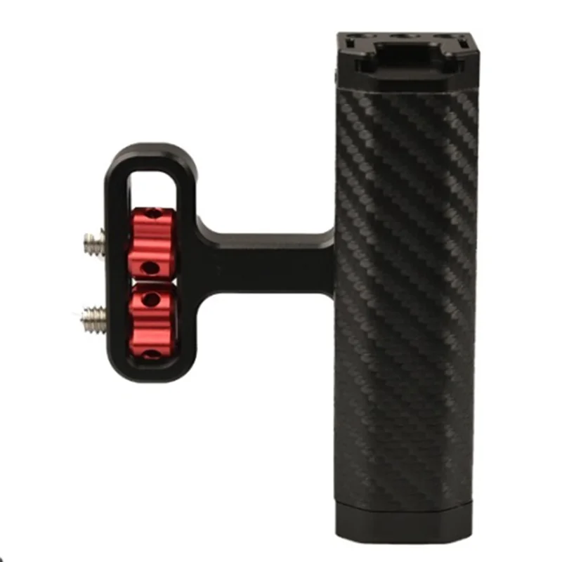 

Practical-Side Handle Locks Cameras Hand Locks For Camera Cage For Sony Canon Nikon Cameras Hand Grip With Cold Shoe Mount