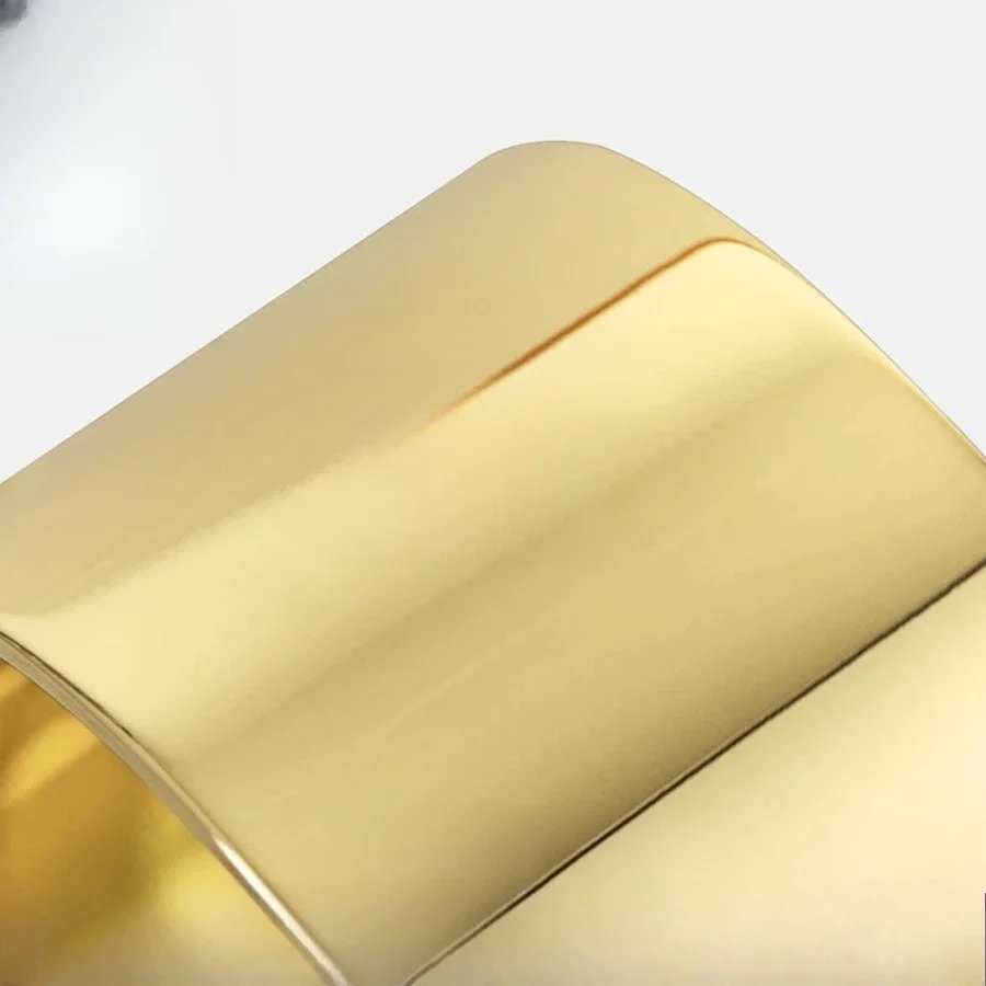 Brass napkin buckle, light luxury high-end hotel banquet decorations