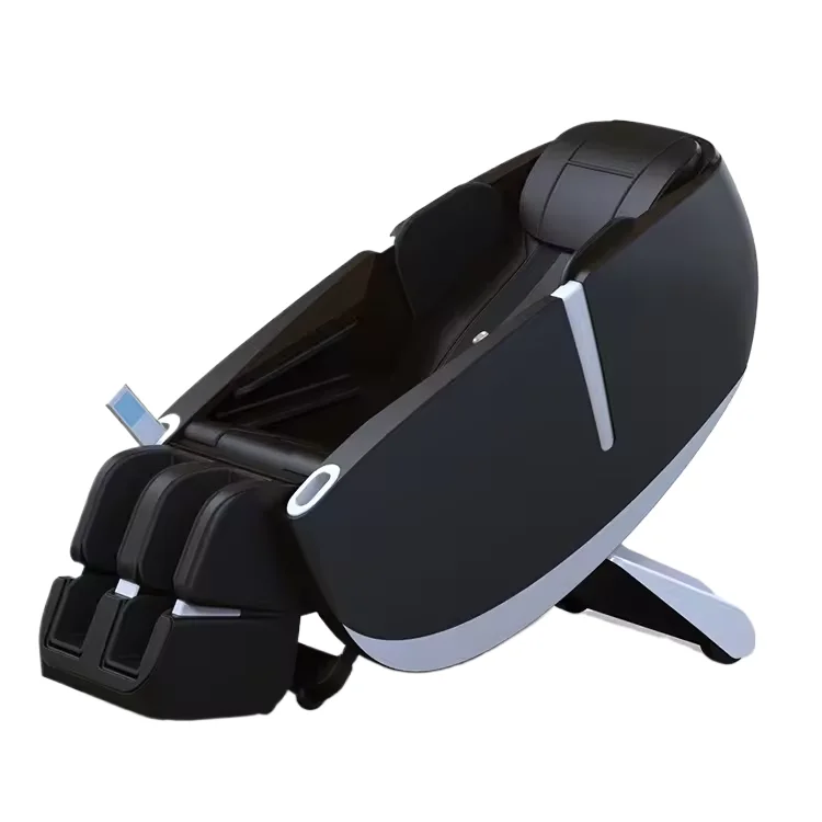 Luxury 4D Music Multi-function Massage Chair Black Body Zero Gravity Vd Group