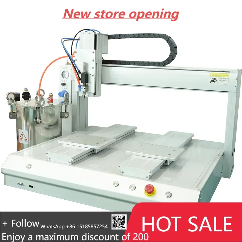 

Fully Automatic 4-axis Servo Controller Glue Dispensing Machine Epoxy Adhesive Glue Dispenser Machine