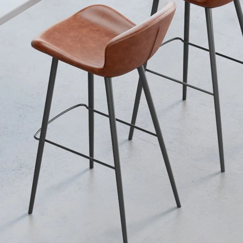 Luxury High Bar Stools Restaurant Minimalist Salon Events Interior Dining Chairs Fashion Bancos De Bar Lounge Suite Furniture