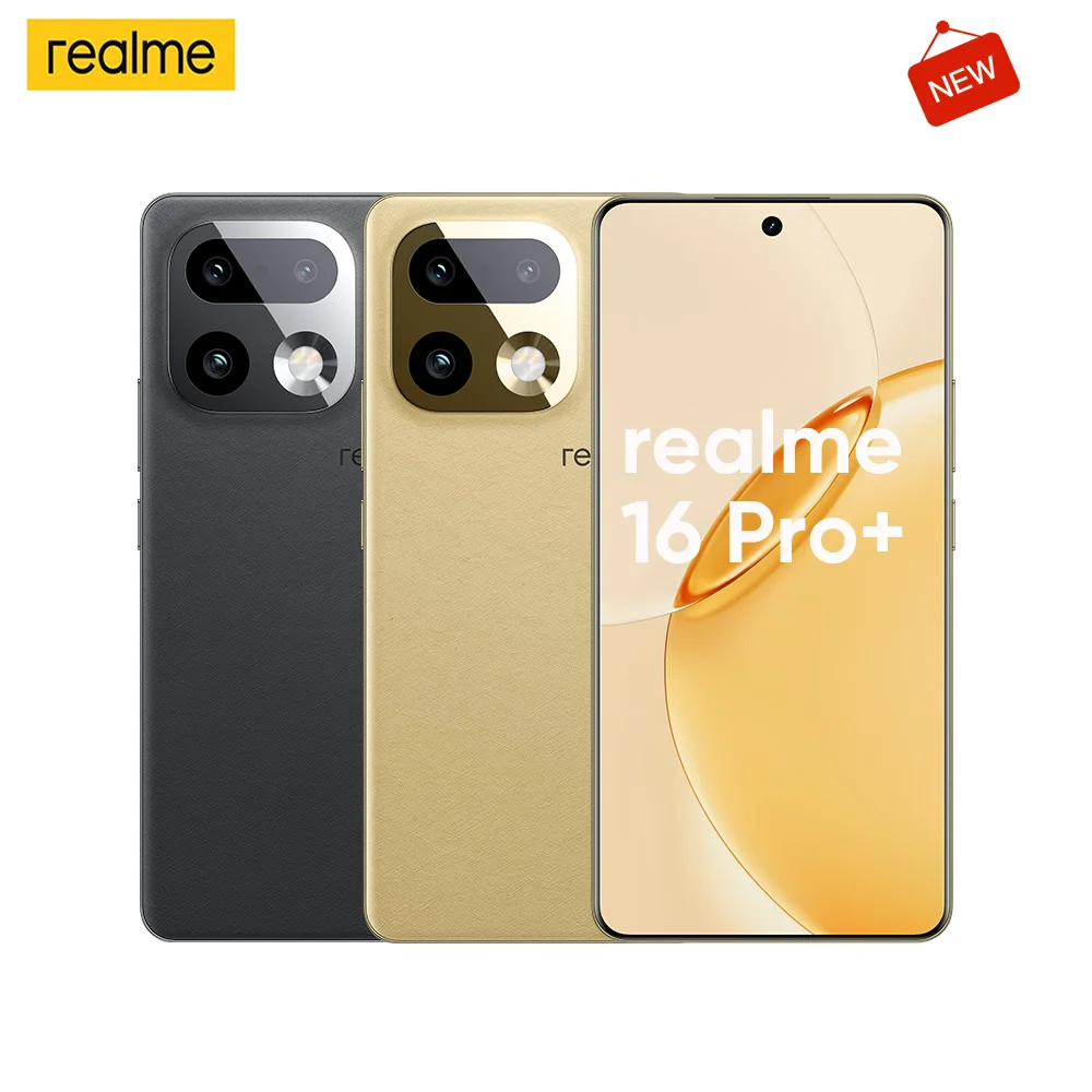 realme 16 Pro Plus 5G Smartphone realme 16 Pro+ 2026 New Snapdragon 7 Gen 4 200…