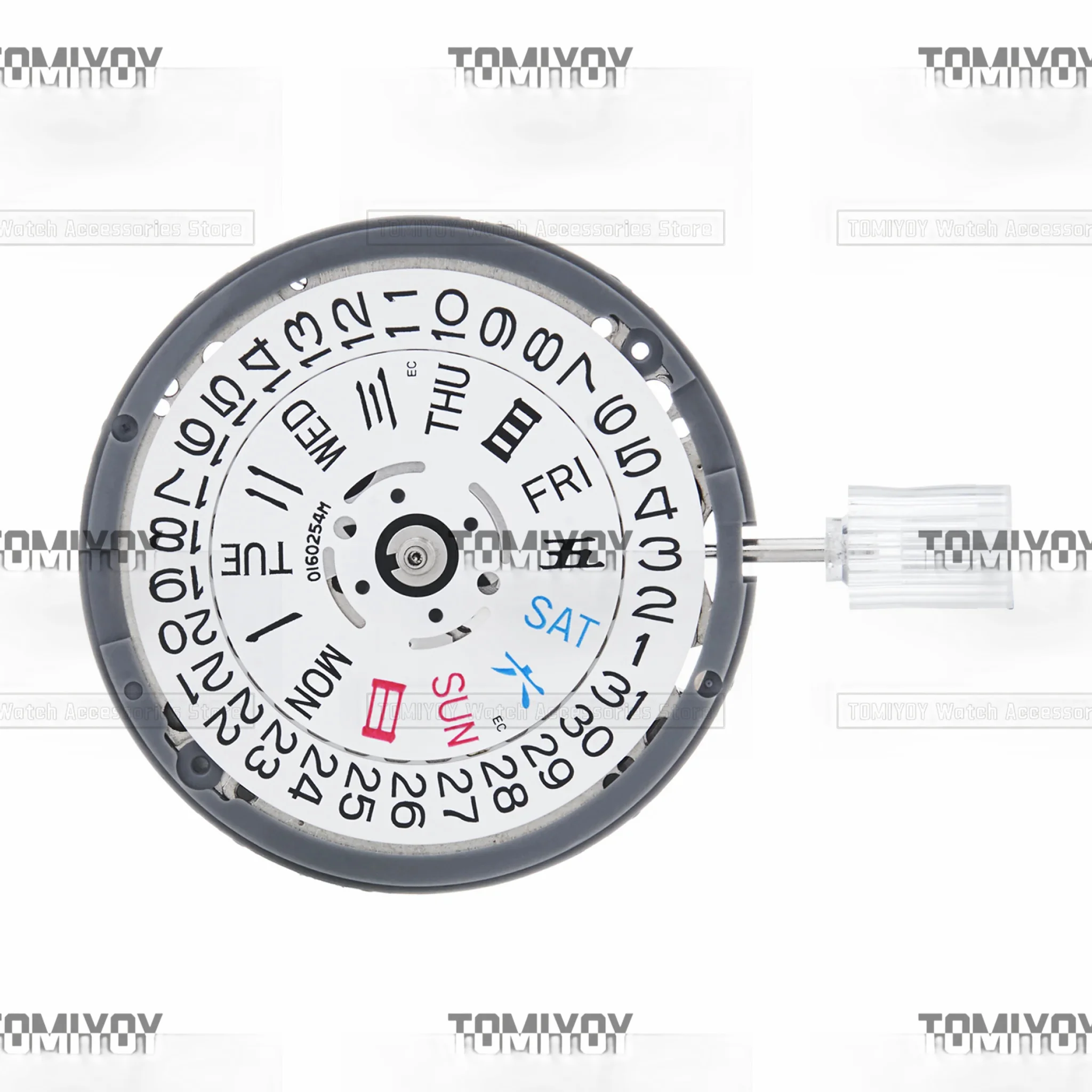 Japan SKX NH36A(SII/TMI) NH36A 24 Jewels High Accuracy Mechanical Automatic Date Week Movement 3.0/3.8 O'clock Crown