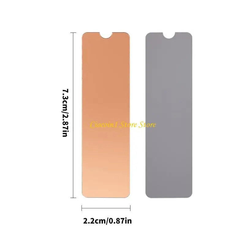 A3PC M.2 Heatsink Cooling Radiator Resistansi panas tembaga dengan silikon termal