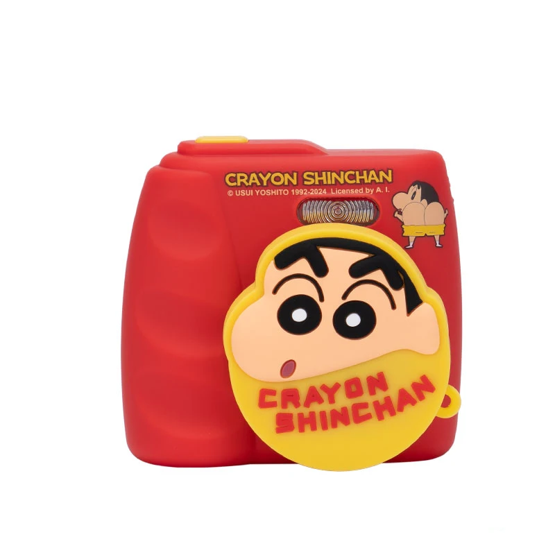 CRAYON SHINCHAN Children\'s Camera Animation Peripherals Mochi Silicone Sleeve High-Definition Digital Camera Birthday Girl Toys