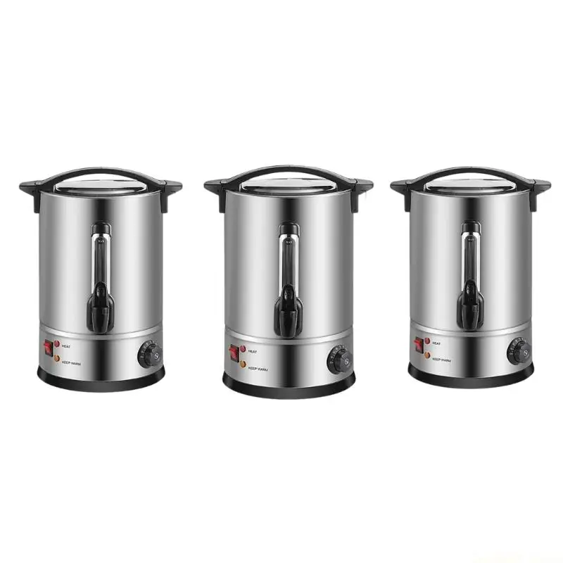 D0AB Easy Cleaning 304 Stainless Steel Electric Heating Urn Quick Service Suitable for High Volumes Coffee Service in Minutes