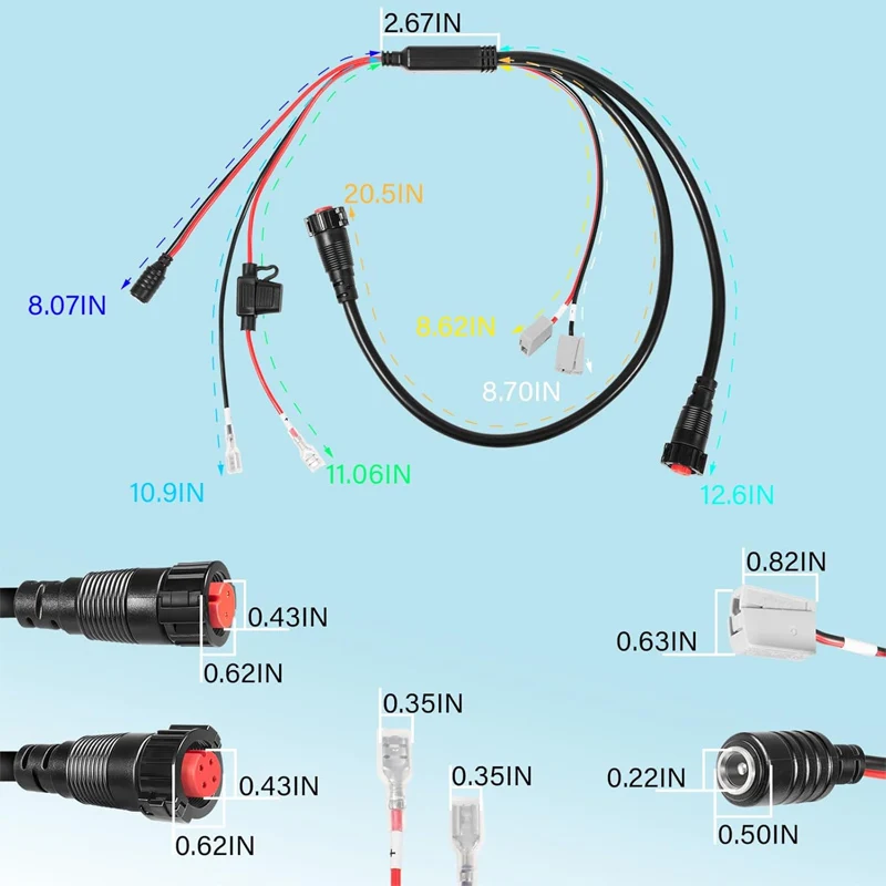replace-for-garmin-010-12676-40-all-in-one-power-cable-for-used-with-summit-ice-fishing-shuttle-compatible-echomap-chartplotter