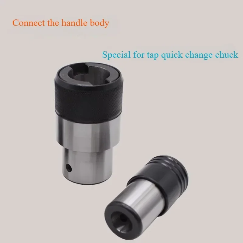 GT12 GT24 Tapping Chuck Connection Handle Body TC820 Cone Hole Straight Hole Overload Protection Tapping Holder for Bench Drill