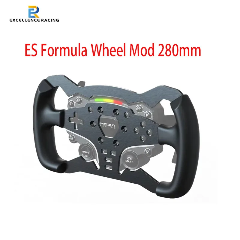 Racing ES Formula Wheel Mod 280mm Aviation Grade Aluminum Body Specially Designed and Adapted for the ES Wheel