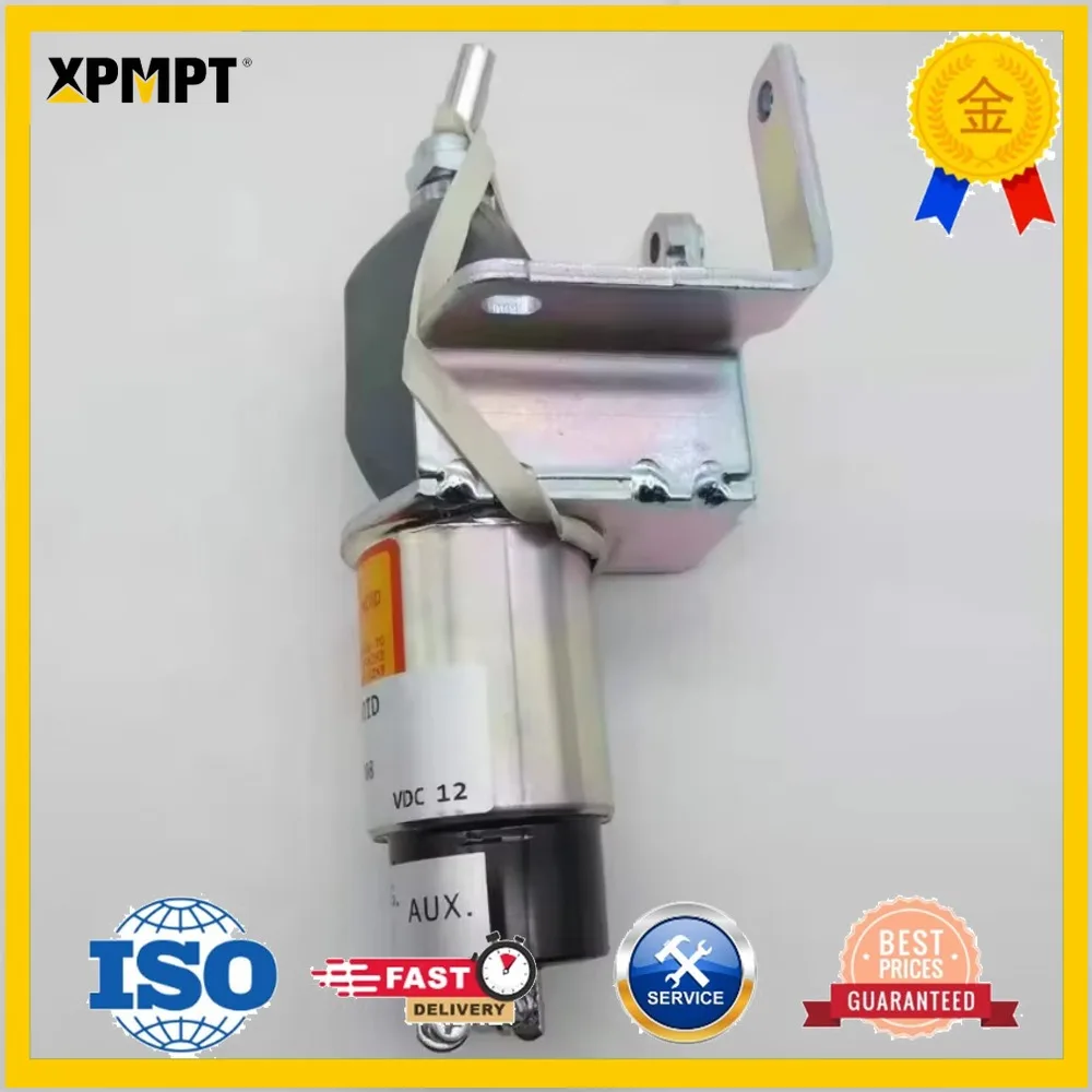 12V Shutoff Solenoid 04159708 0415-9708 for Engine BF4L913 BF6L913 F3L913 F3L912 F4L912 F5L912 F6L912