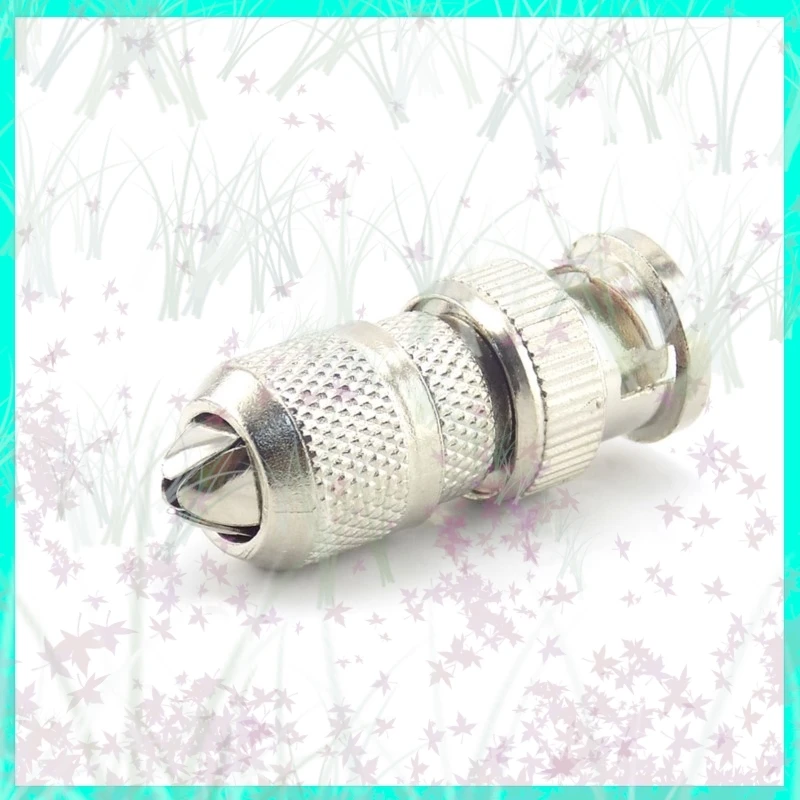 2/5/10pcs BNC Connector Male Coax Cabling Connector Adapter for CCTV Camera Video Cable Security Surveillance System E3