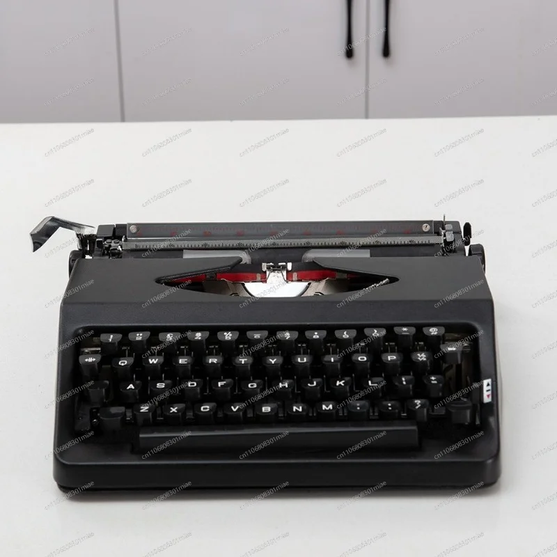 Brand New Vintage English Typewriter Portable Mechanical Typewriter Retro Classic Literary Collection Gift