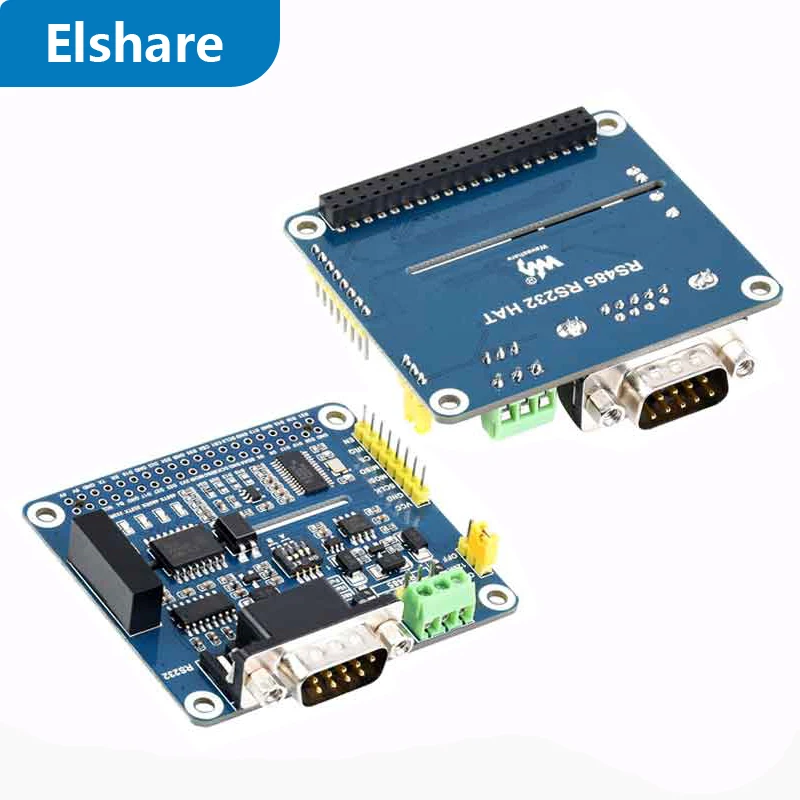 Raspberry Pi RS485 RS232 Isolated Expansion HAT SPI control